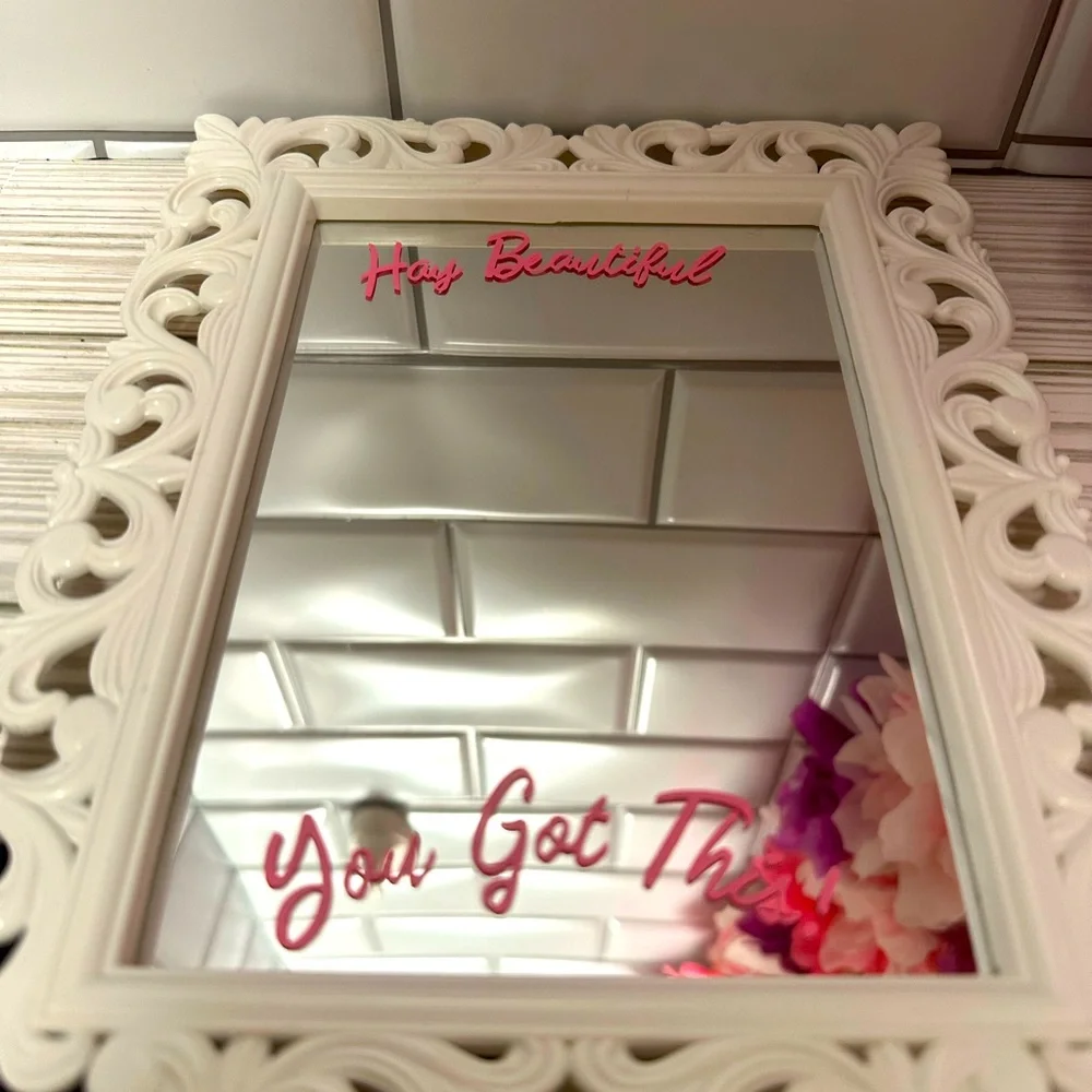 Notes to Self (Reminder Mirror)